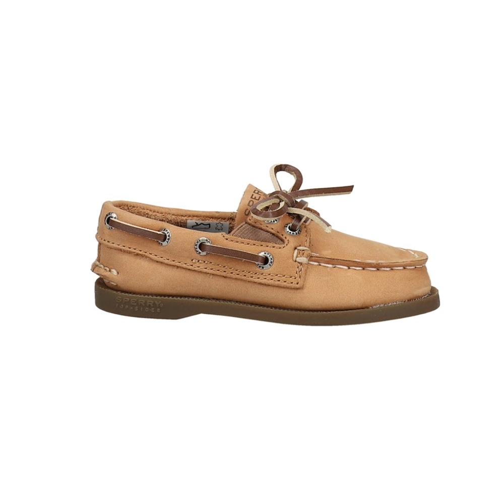 Sperry boat shoes, size 6M (EU 22).Brown color, leather upper.